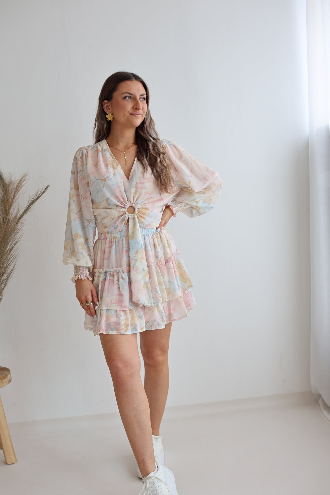 Minirock mit Floralprint Laurella