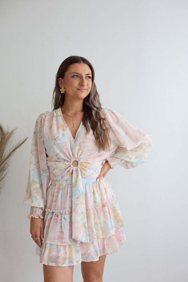 Minirock mit Floralprint Laurella