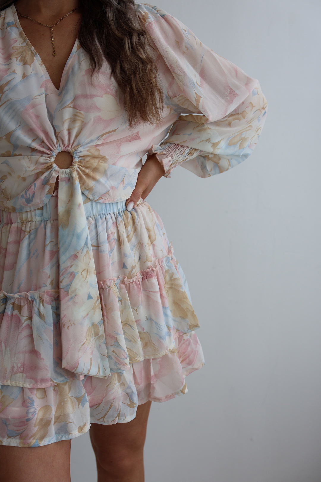 Minirock mit Floralprint Laurella