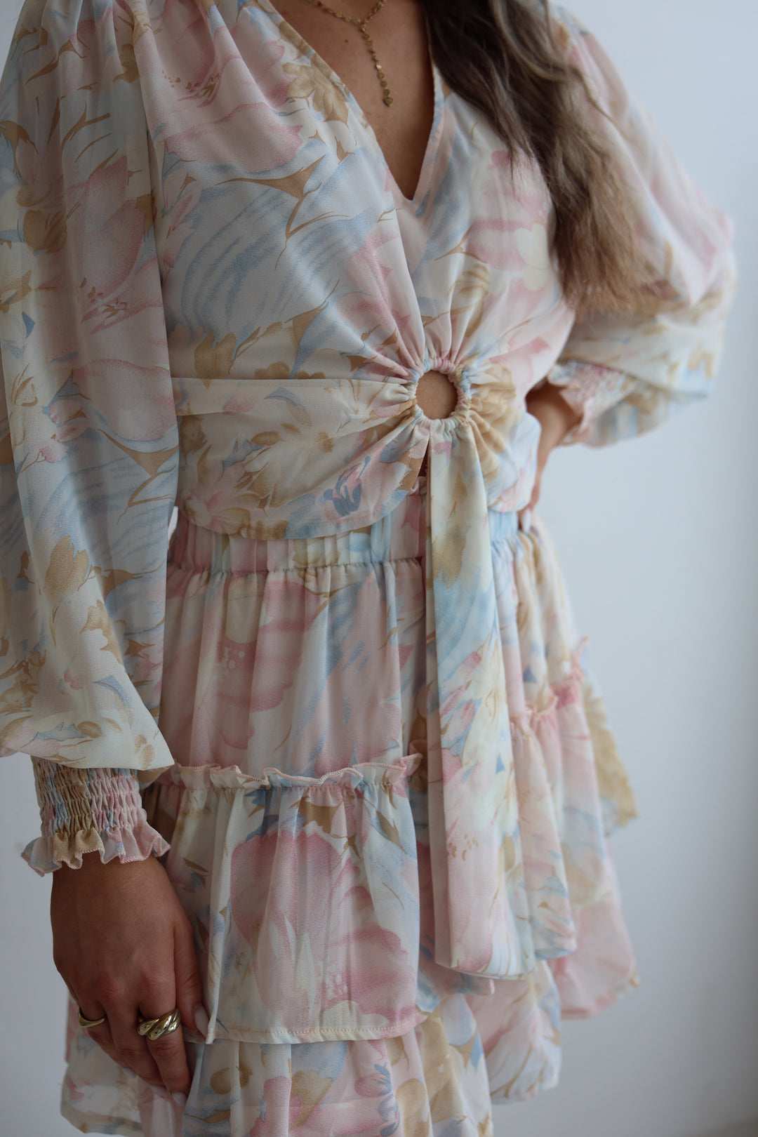 Minirock mit Floralprint Laurella