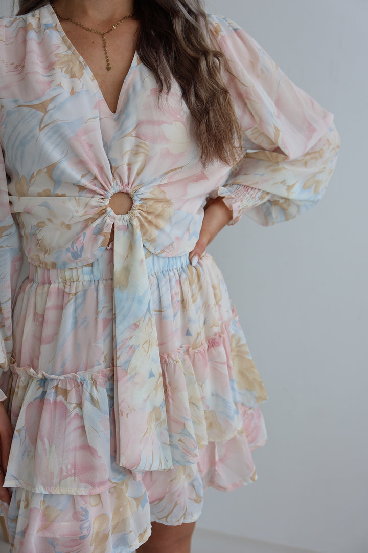 Minirock mit Floralprint Laurella
