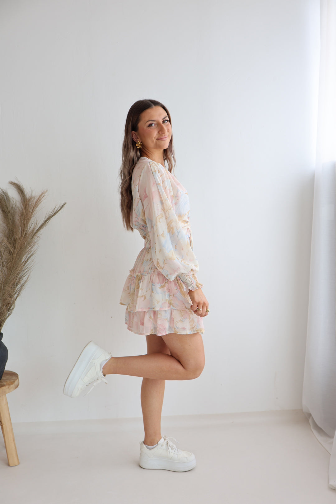 Minirock mit Floralprint Laurella