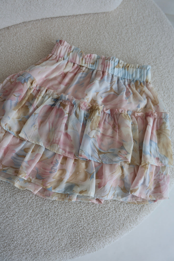 Minirock mit Floralprint Laurella