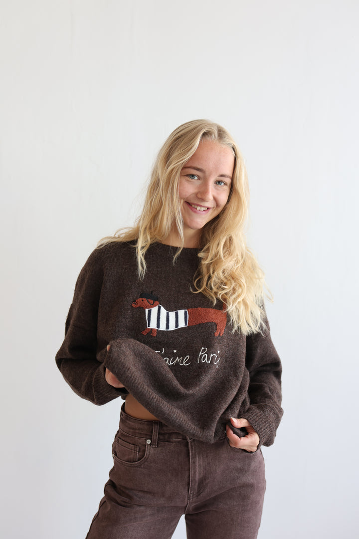 Je T’aime Paris Knit