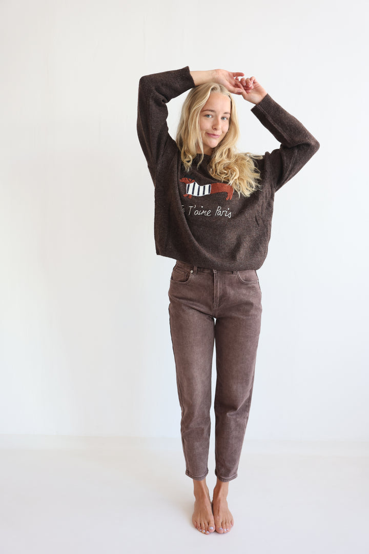 Je T’aime Paris Knit