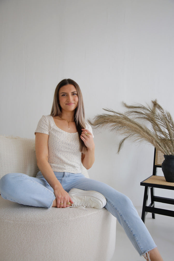 Pointelle T-Shirt Nancy