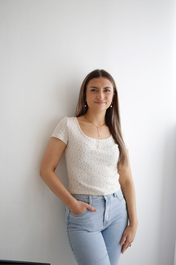 Pointelle T-Shirt Nancy