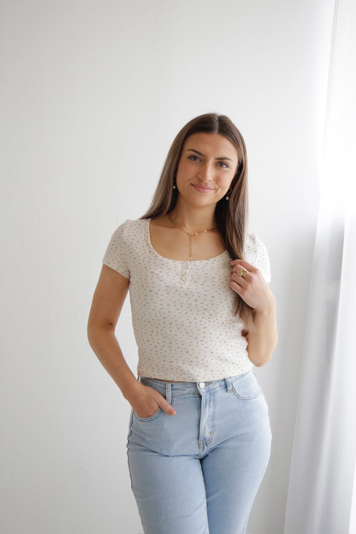 Pointelle T-Shirt Nancy