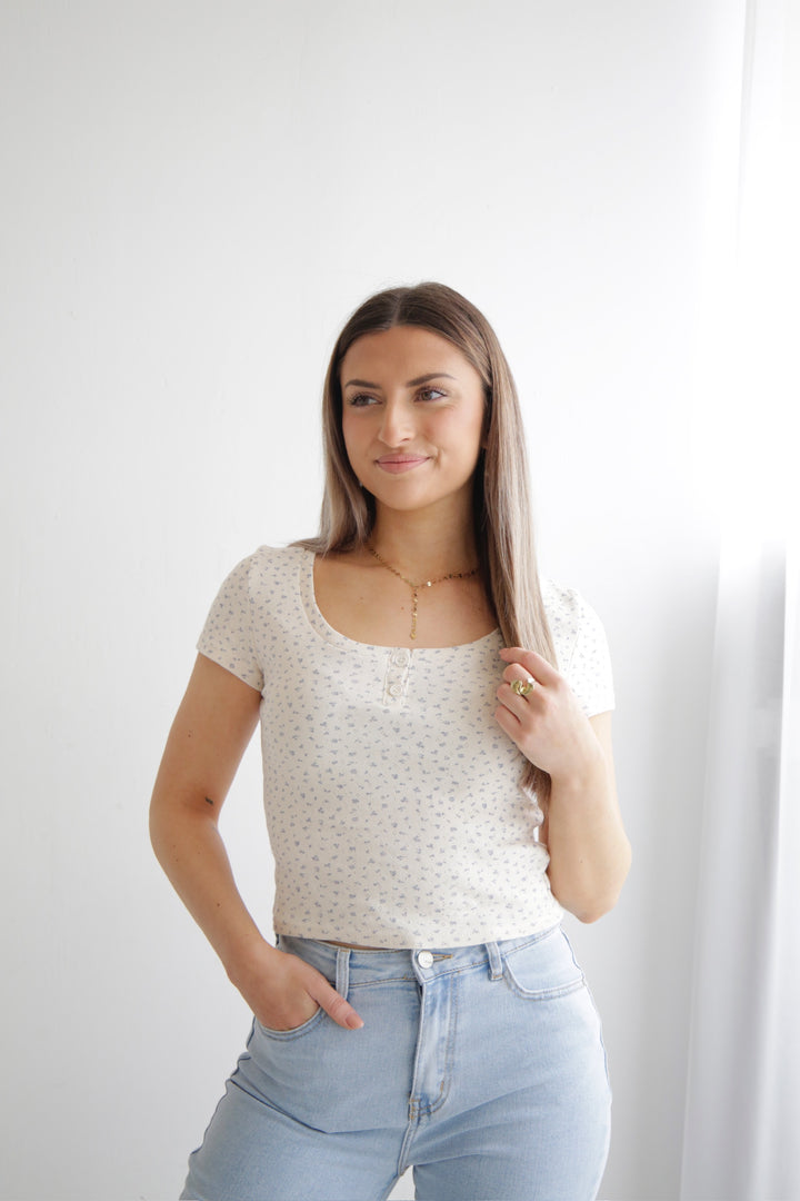 Pointelle T-Shirt Nancy
