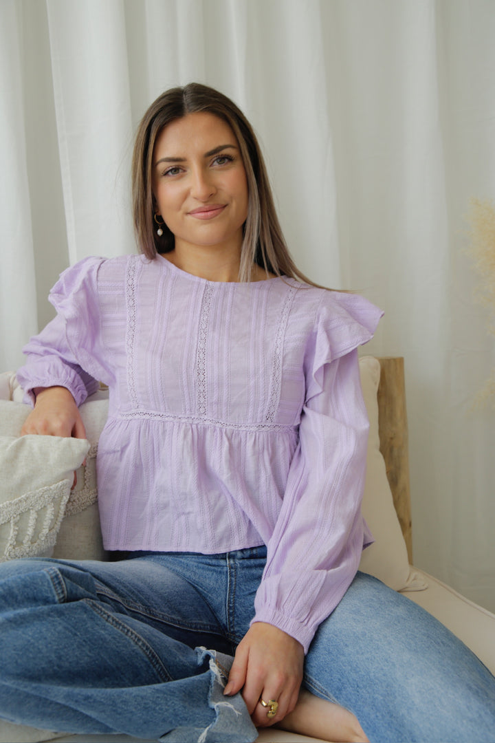 Rüschenbluse Gaia