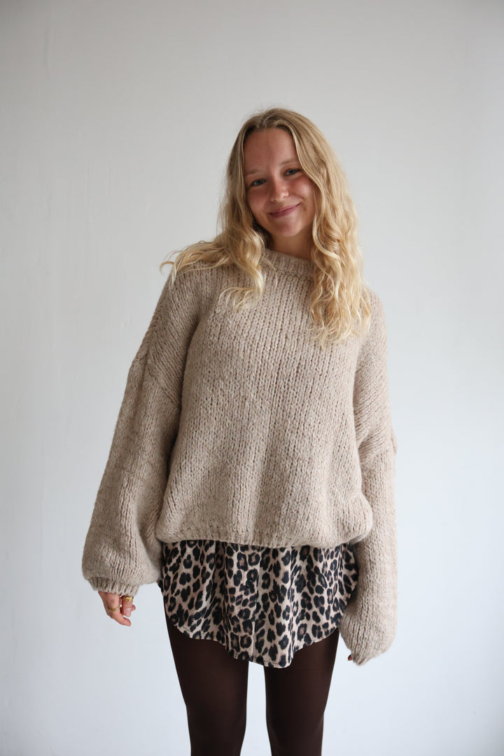 Blusenrock mit Leoprint