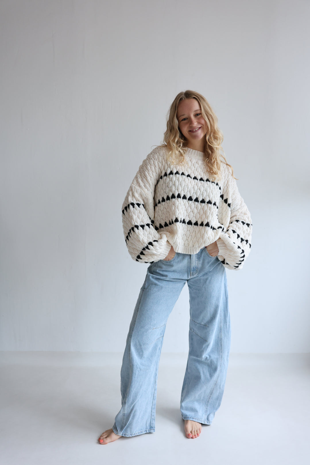 Bubble Knit Pullover