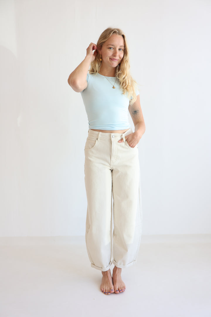 Barrel Fit Cocoa Shades Jeans