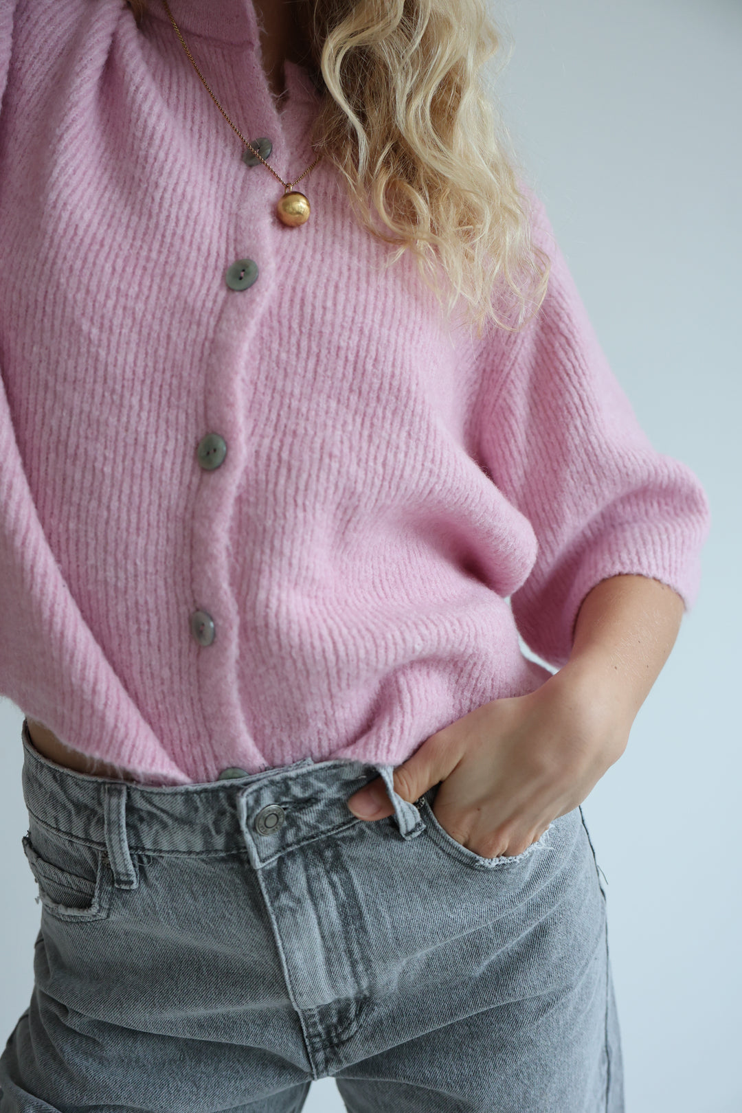 Kurzarm Cardigan Jolina