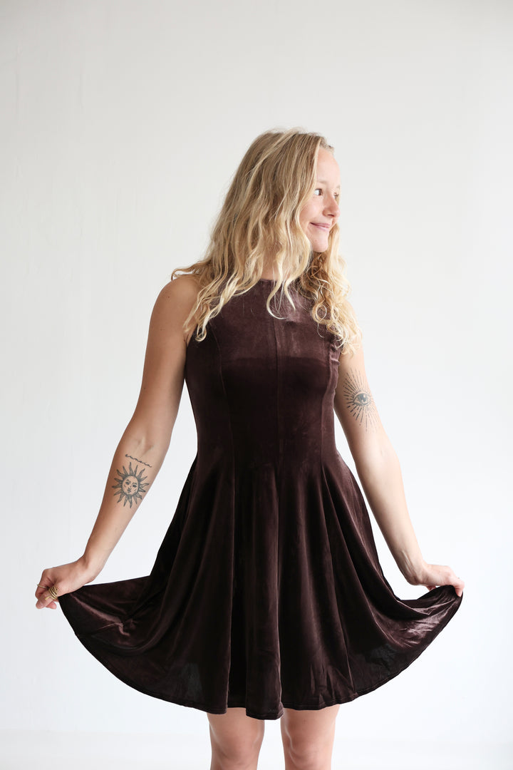 Velvet Edge Dress