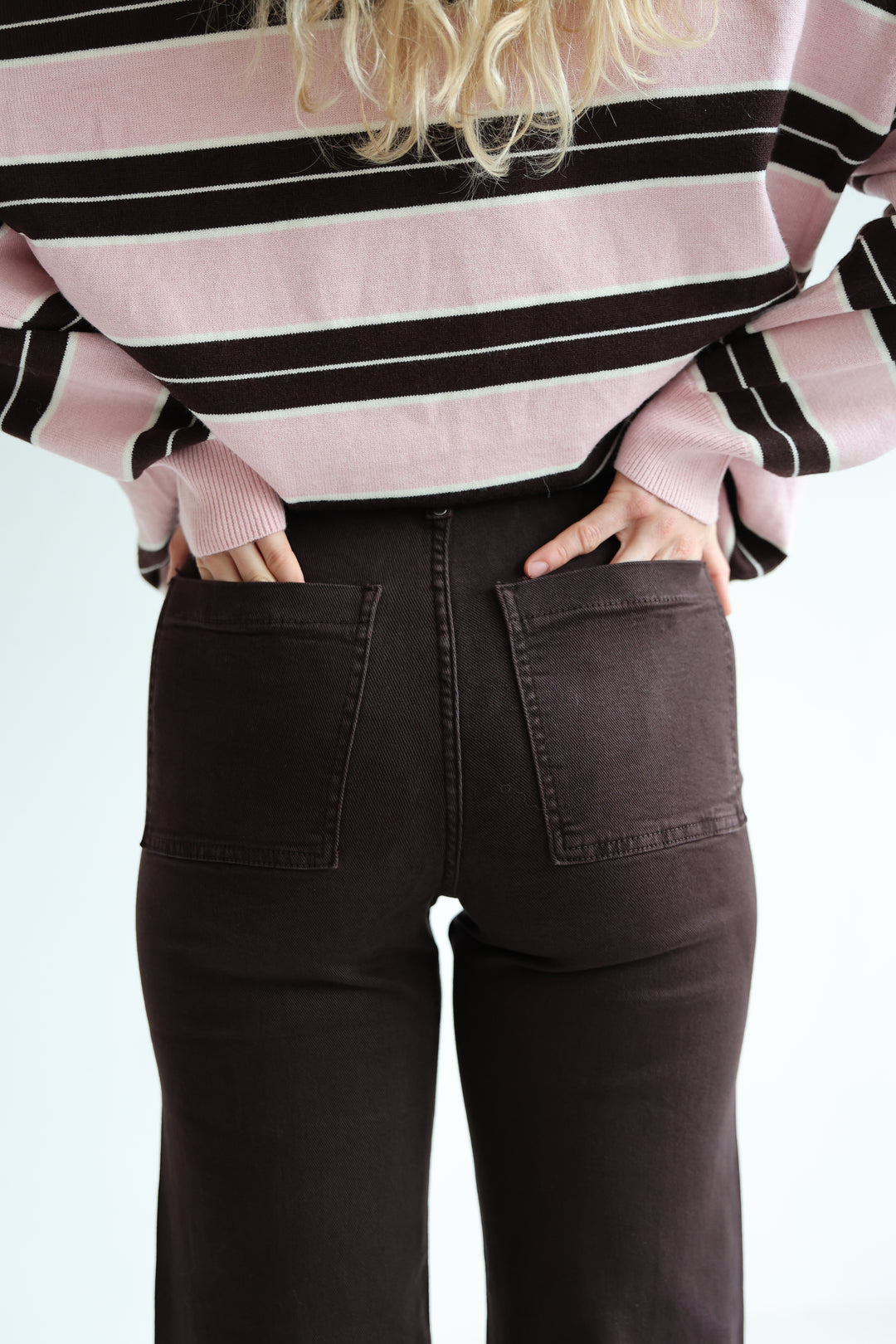 Straight Fit Jeans Coffee