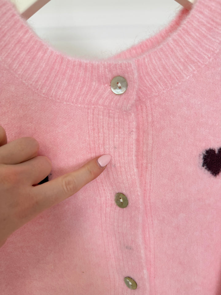 ROSE HEART KNIT (B-WARE)