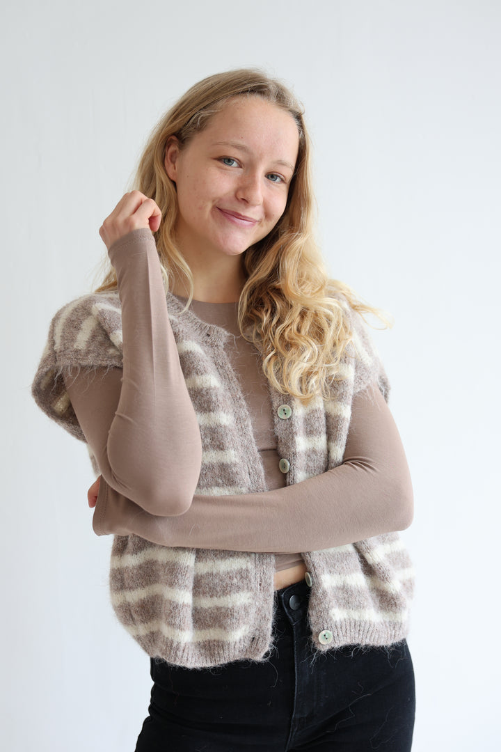 Gestreifte Weste Cosima