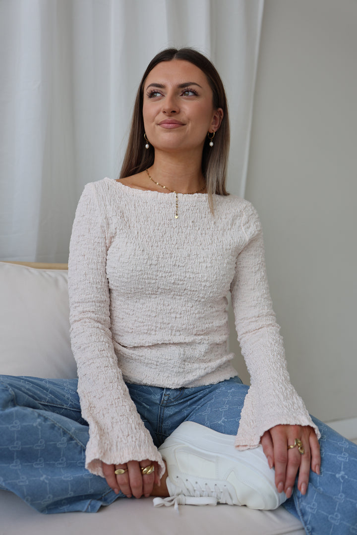 Longsleeve mit Struktur Ina