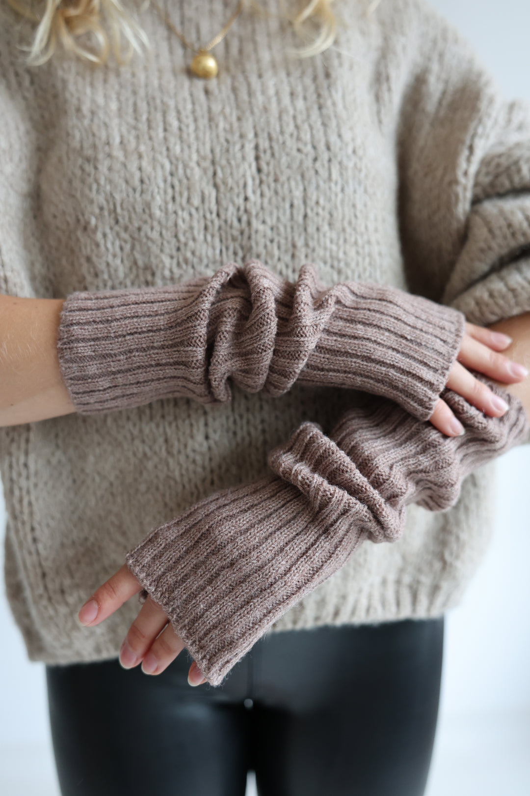 Luxe Knit Warmers