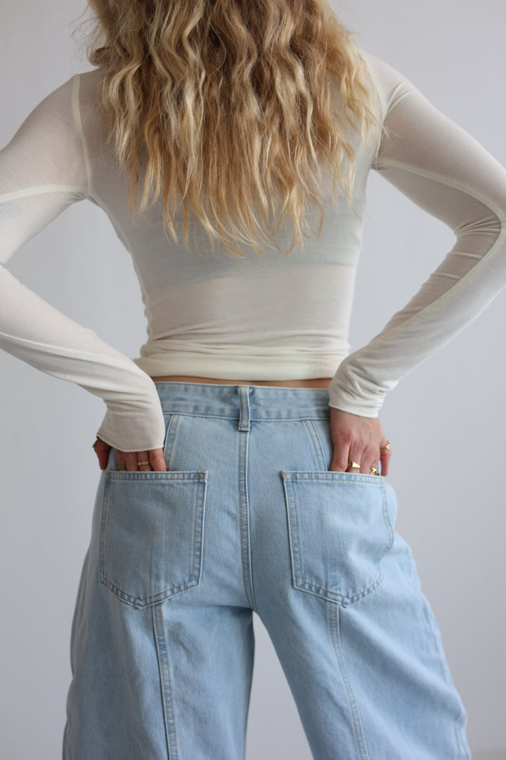 Barrel Jeans Casual Walk