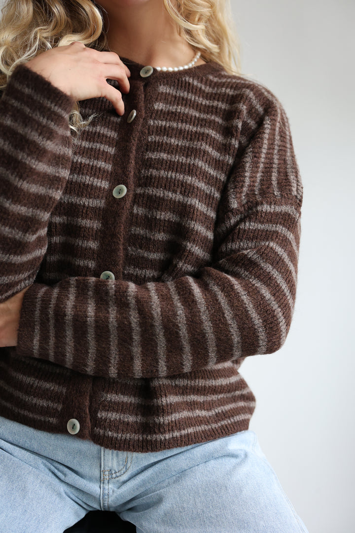 Gestreifter Cardigan Josephine