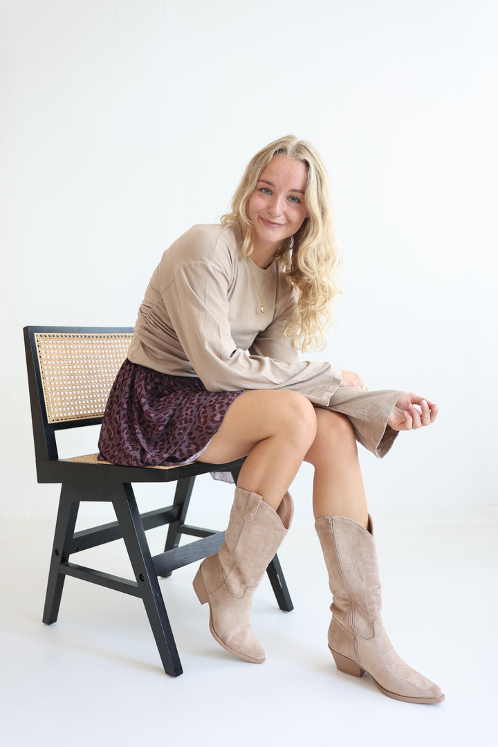 Saddle Sand Cowboy Boots