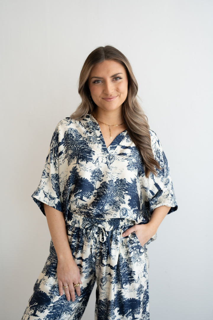 Luxury Bluse (kurz)