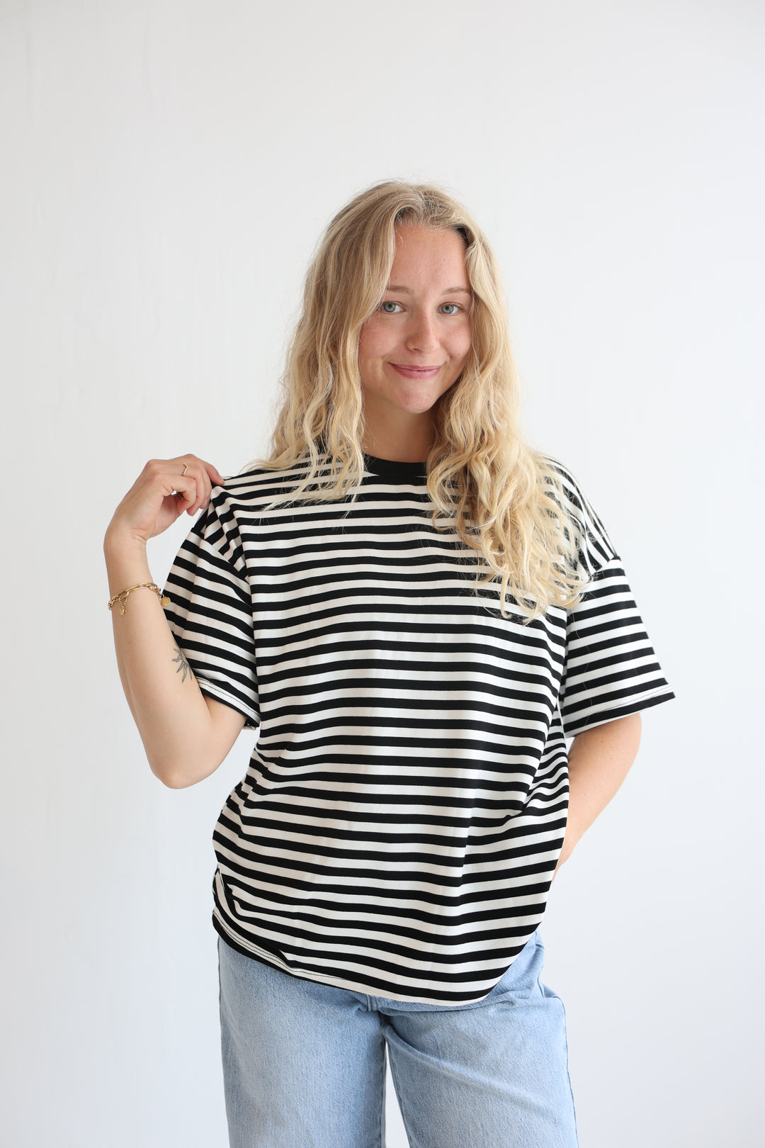 Easy Fit Striped T-Shirt