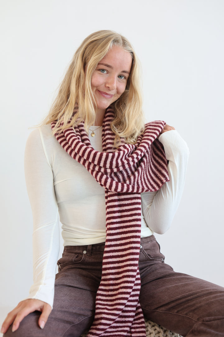 Luna Stripe Scarf
