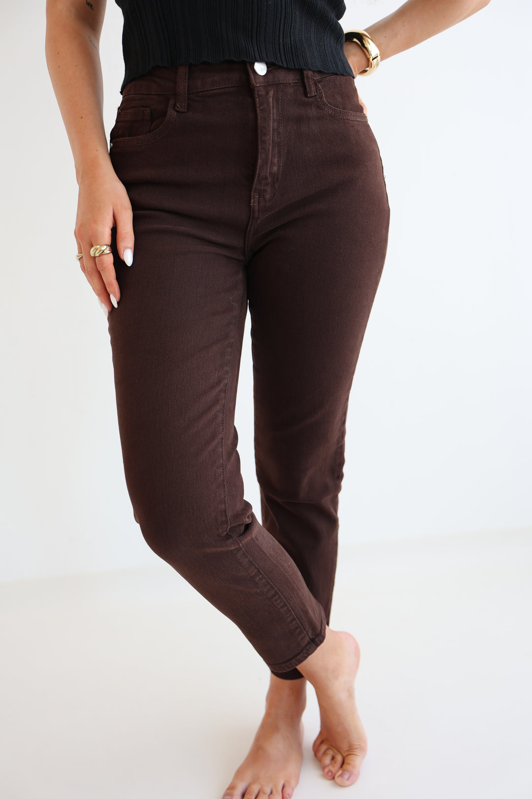 Mom Jeans Mocca