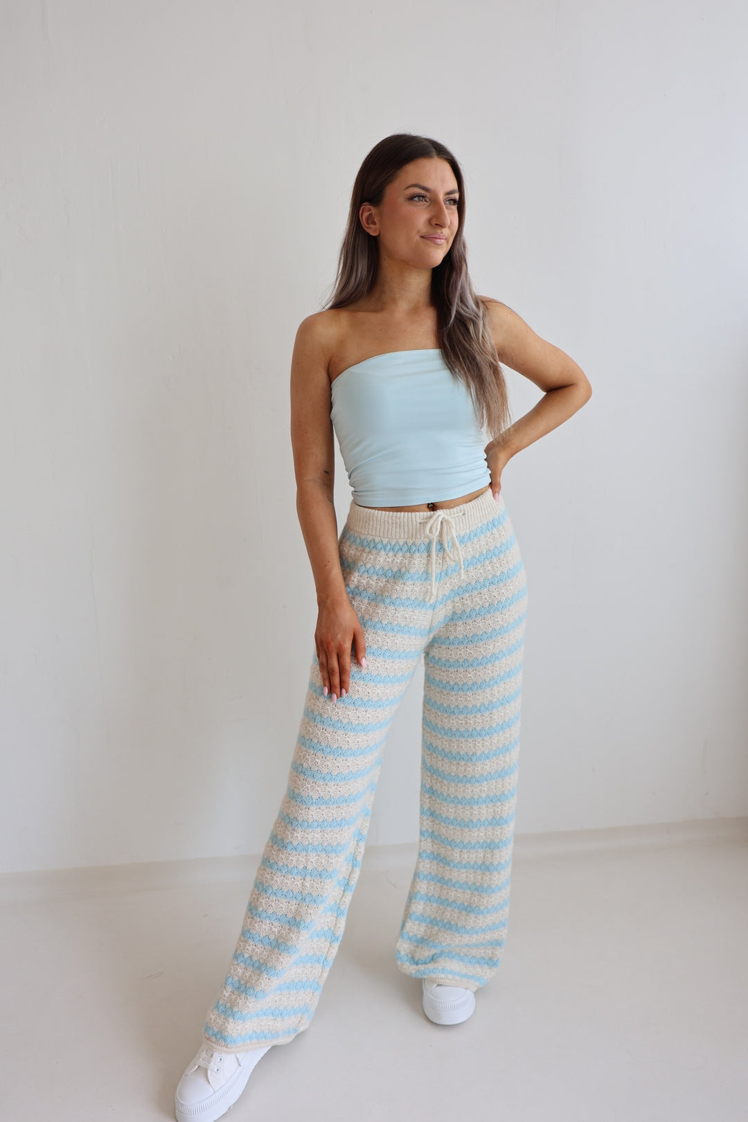 Summer Knit Pants Holly