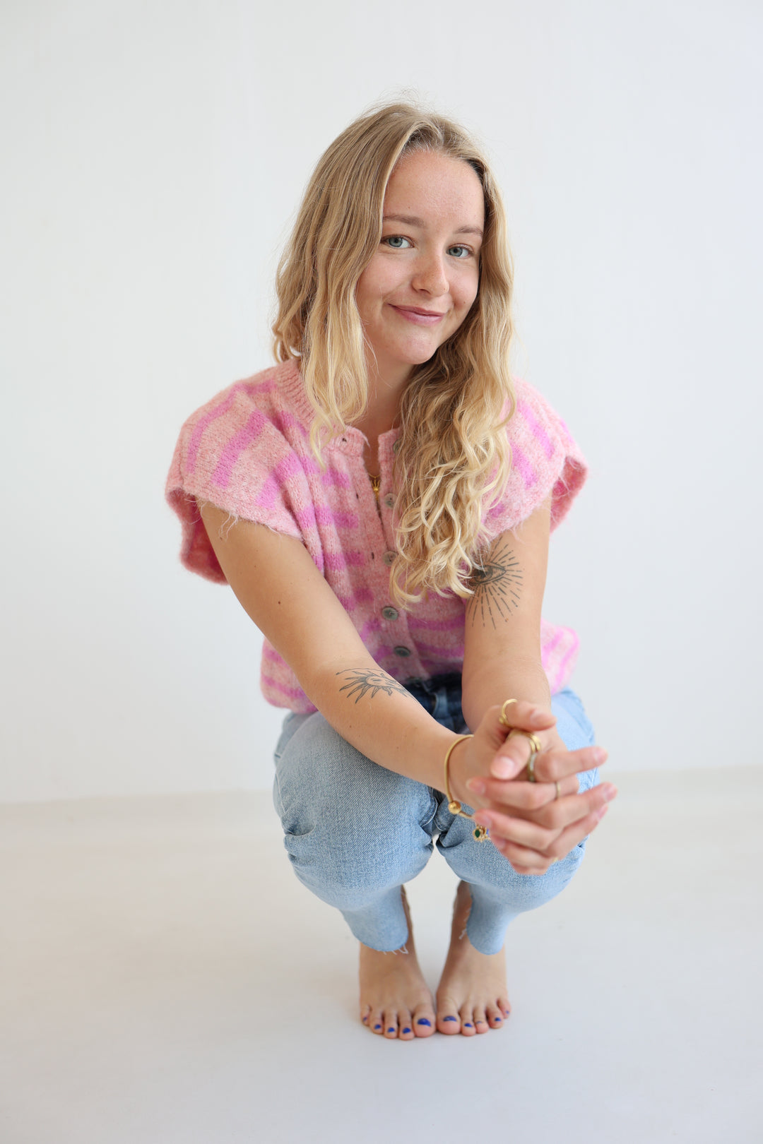 Gestreifte Weste Cosima