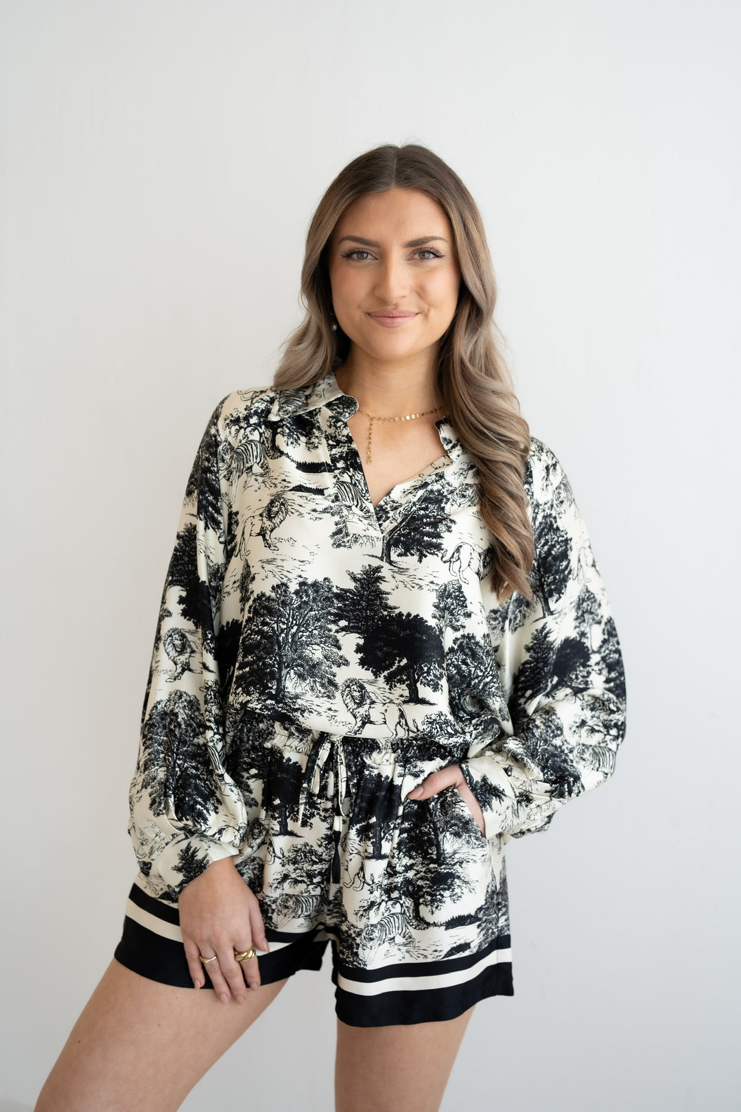 Luxury Bluse (lang)