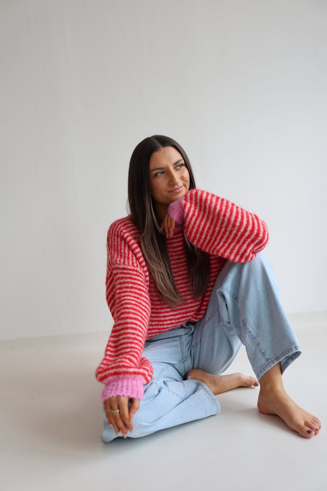 Gestreifter Pullover Moodline Knit