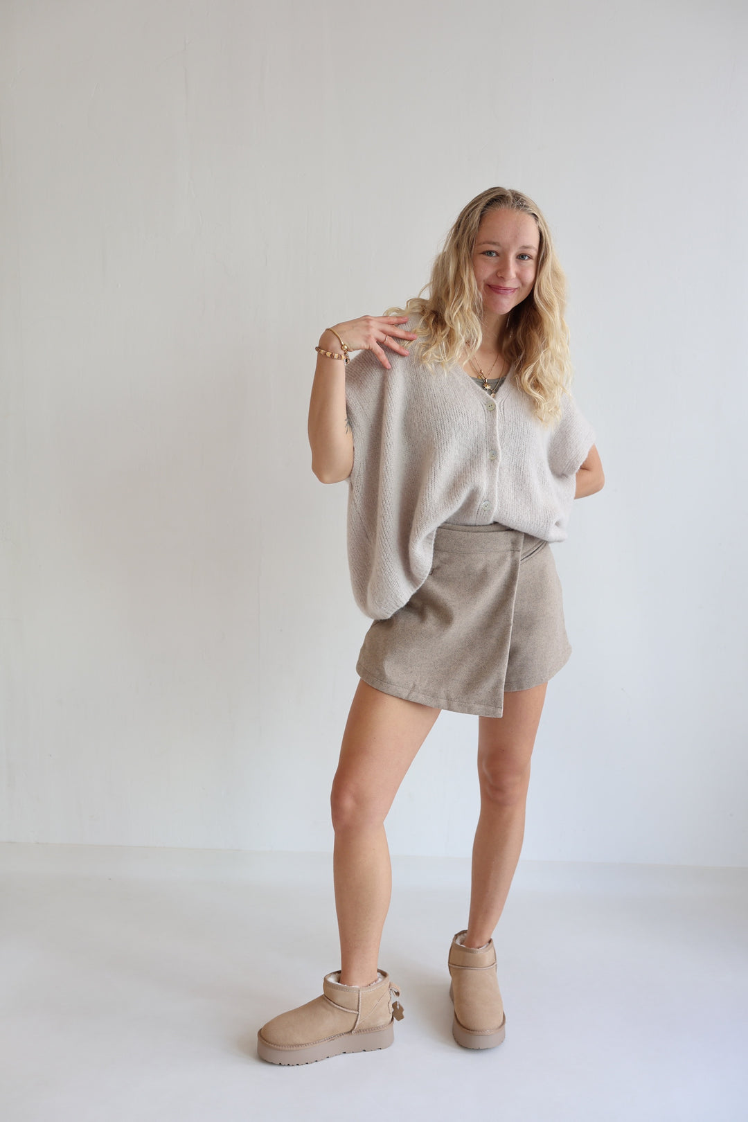 Lockere Pullunder-Weste Gina