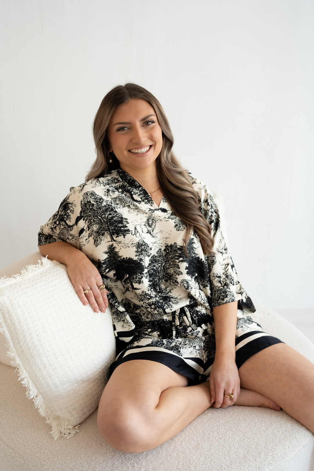 Luxury Bluse (kurz)