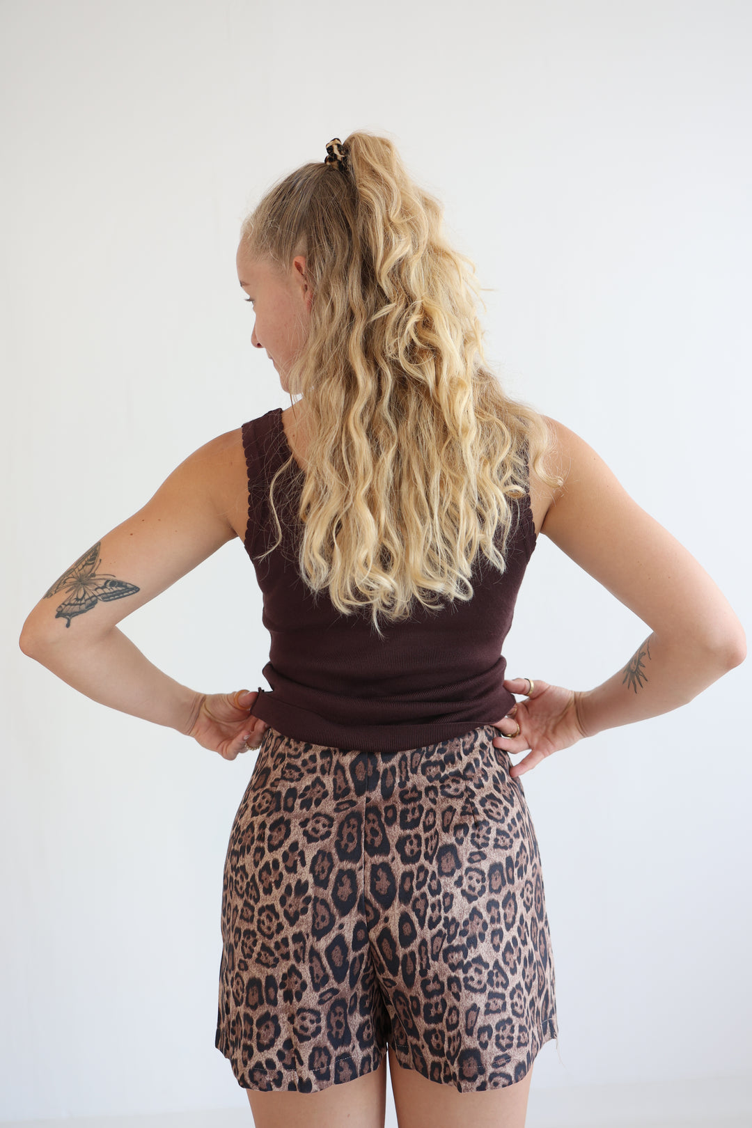 Wild Side Suede Skort