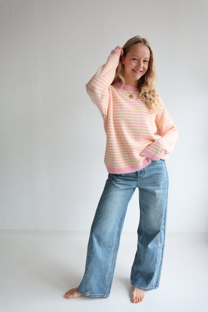 Pullover Pastell Lines