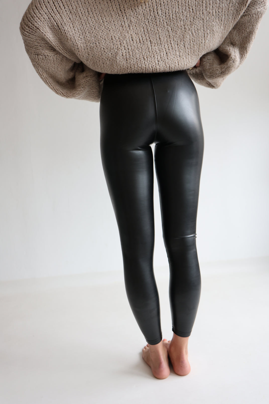 Lederleggings Casual Fit