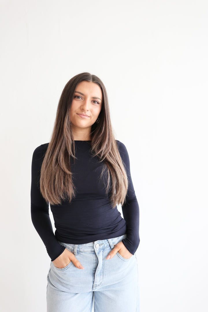 Cashmere Longsleeve Liliana (einfarbig)