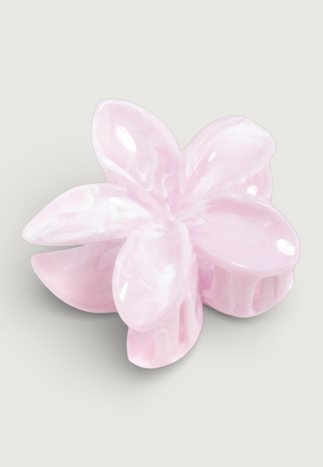 Haarspange Pastell Hibiskus