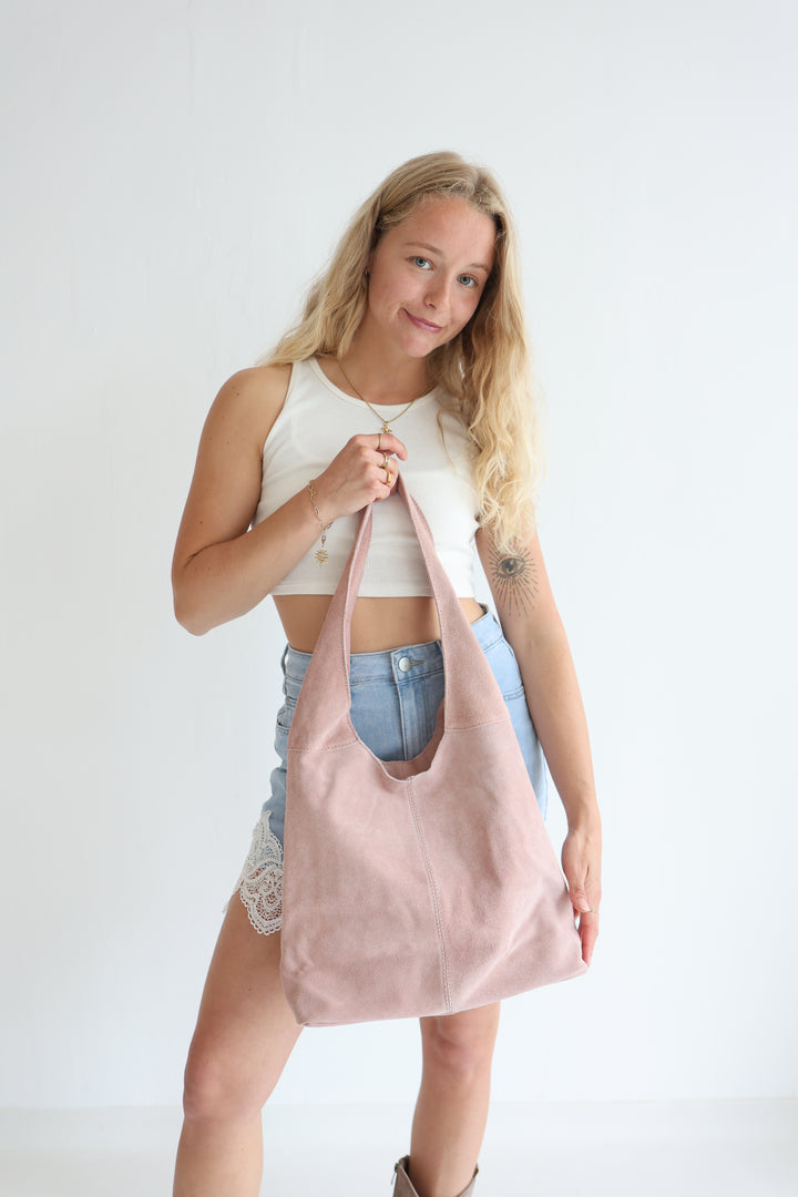 Classic Leather Suede Bag