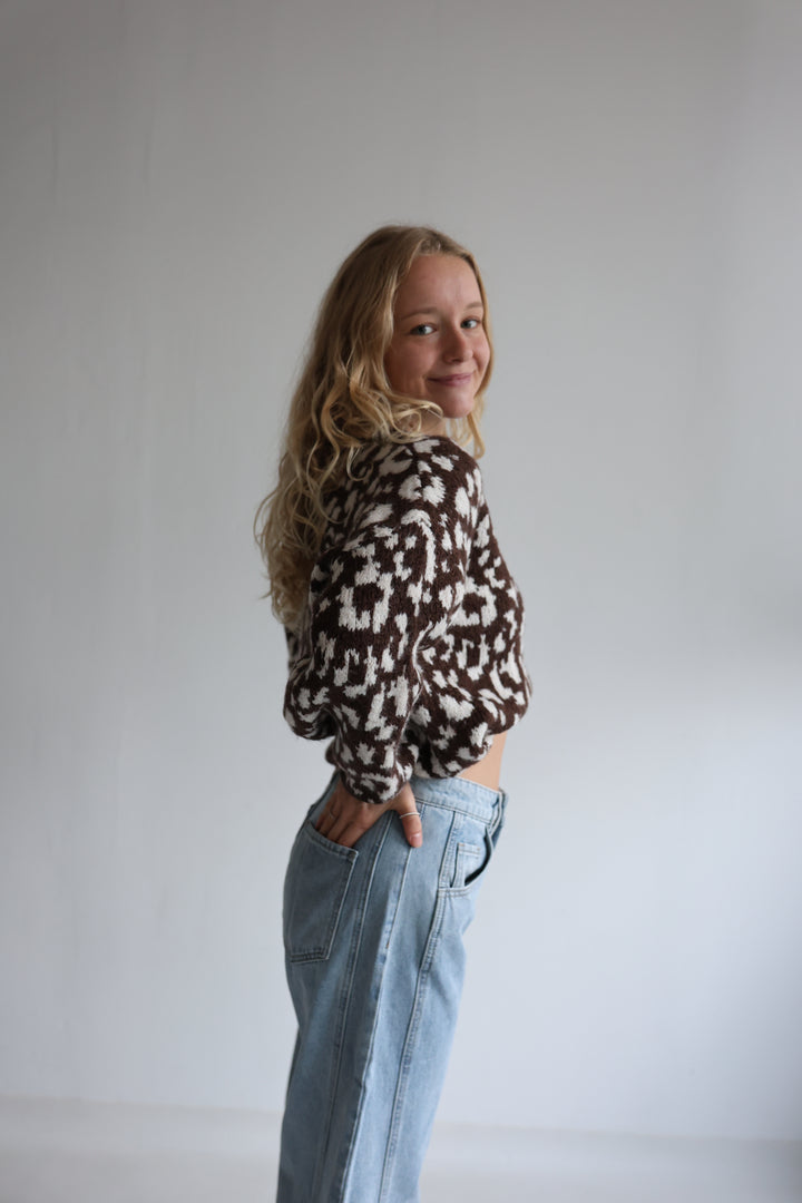 Soft Leopard Knit