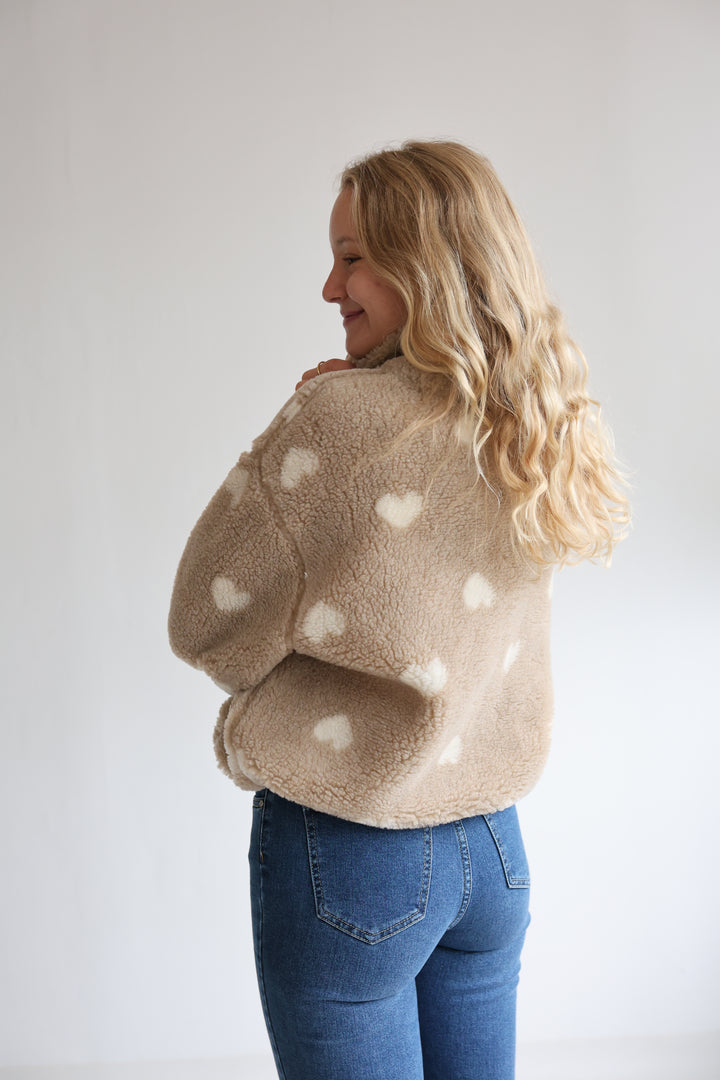 Teddy Zipper Warm Heart