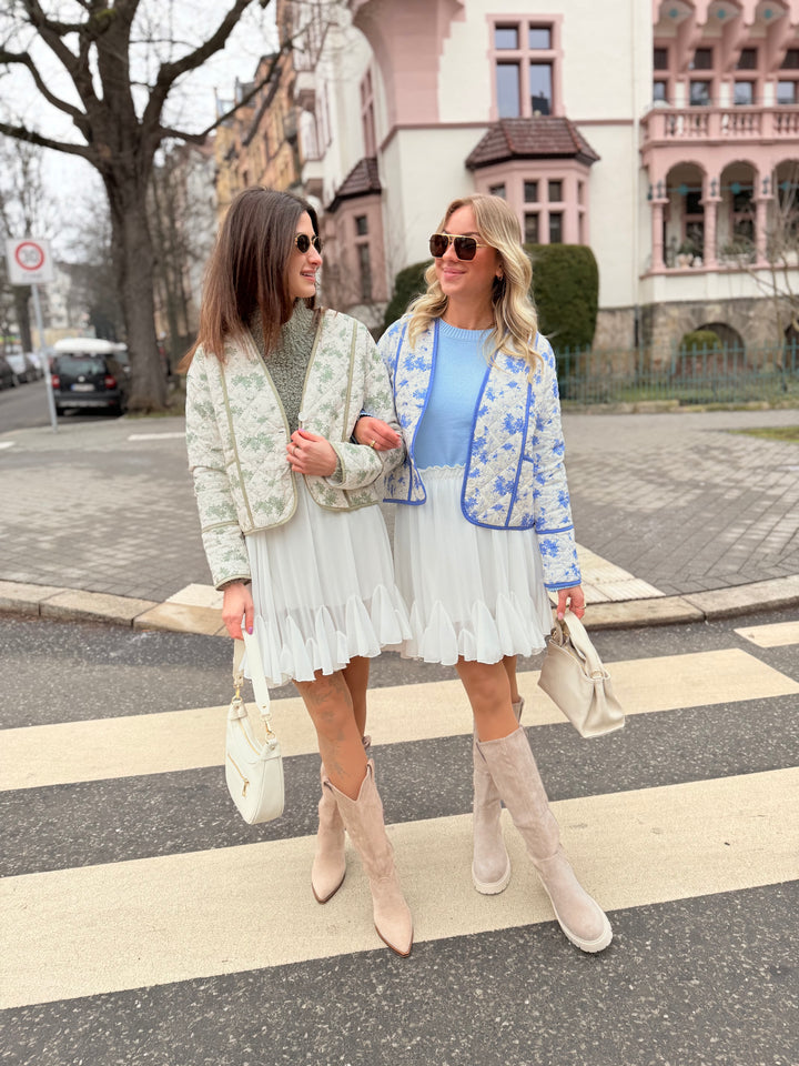 Gesteppte Baumwolljacke Autmn Blooms