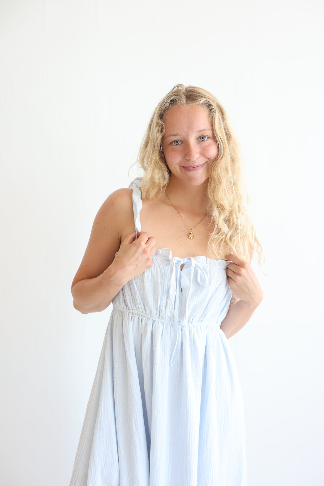 Pastel Musselin Summer Dress