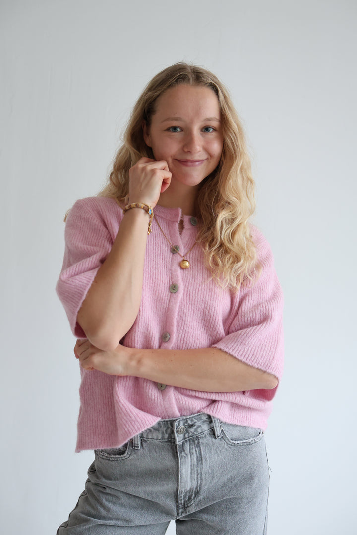 Kurzarm Cardigan Jolina