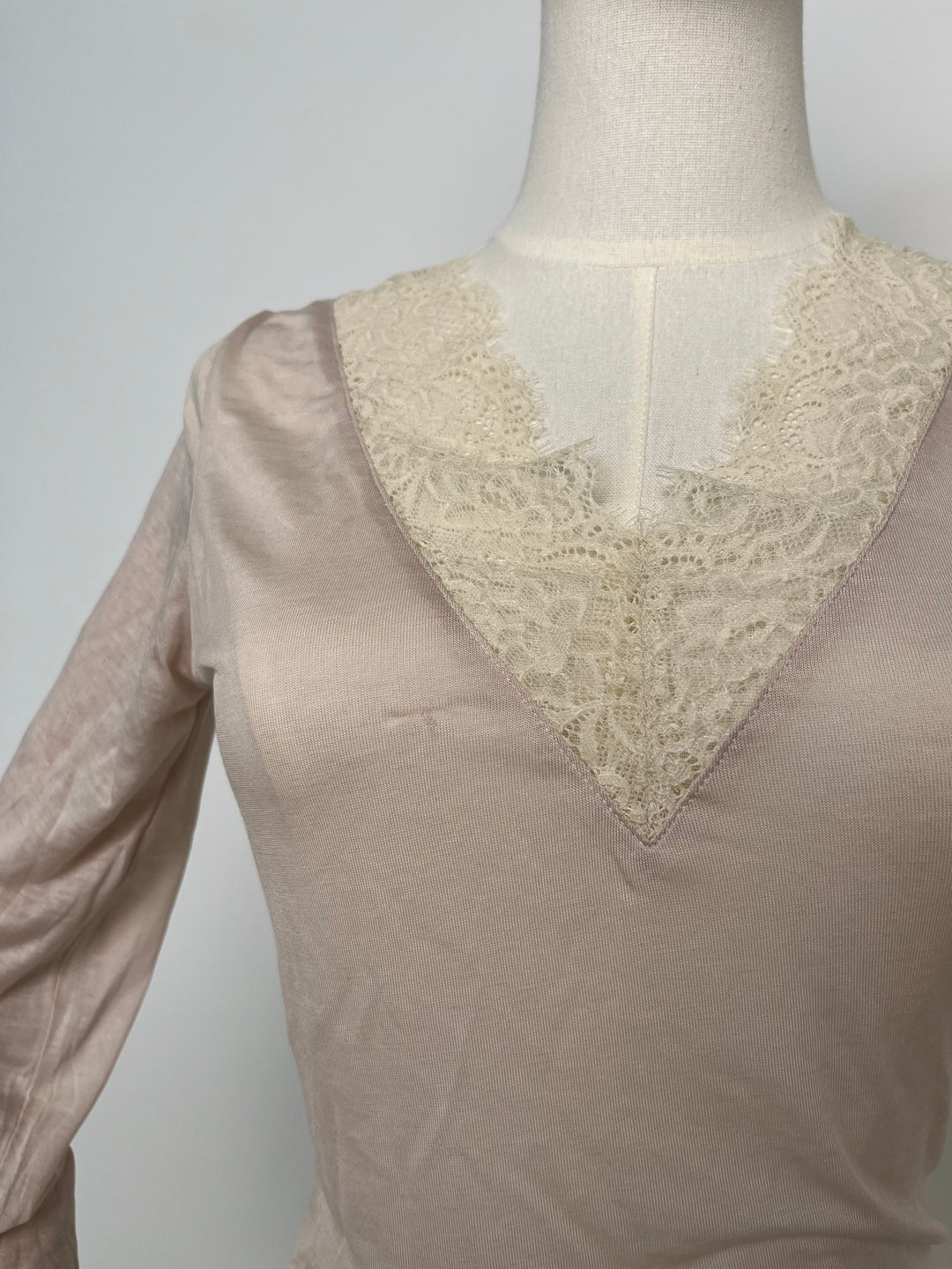 SWEET ELEGANCE LACE TOP CINNAMON Gr. S/M (B-WARE)