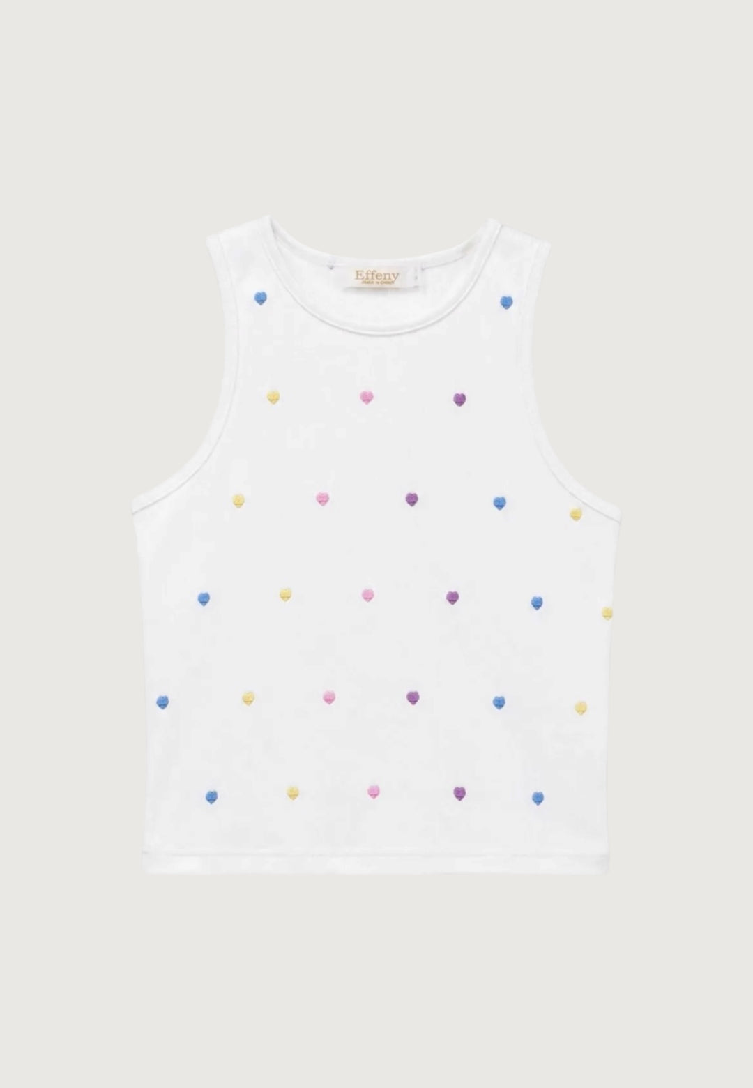 Happy Hearts Colorful Tanktop